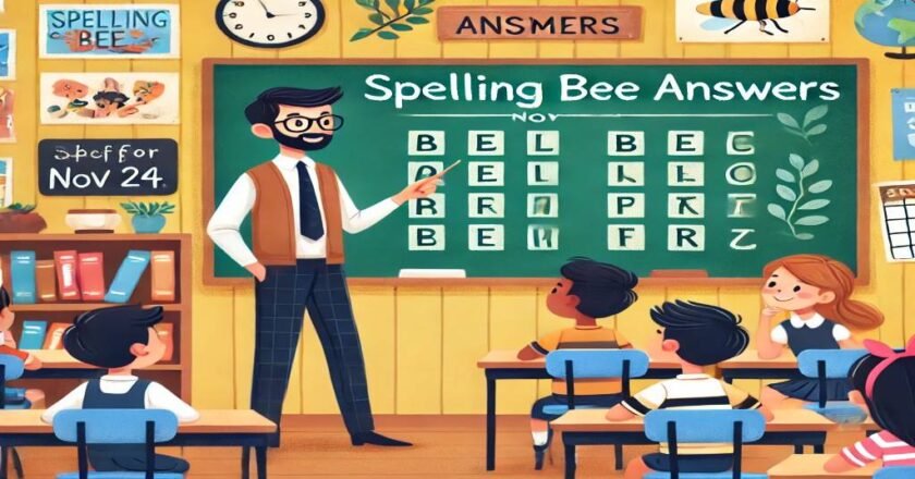 Spelling Bee Answer Nov 24: Analysis !