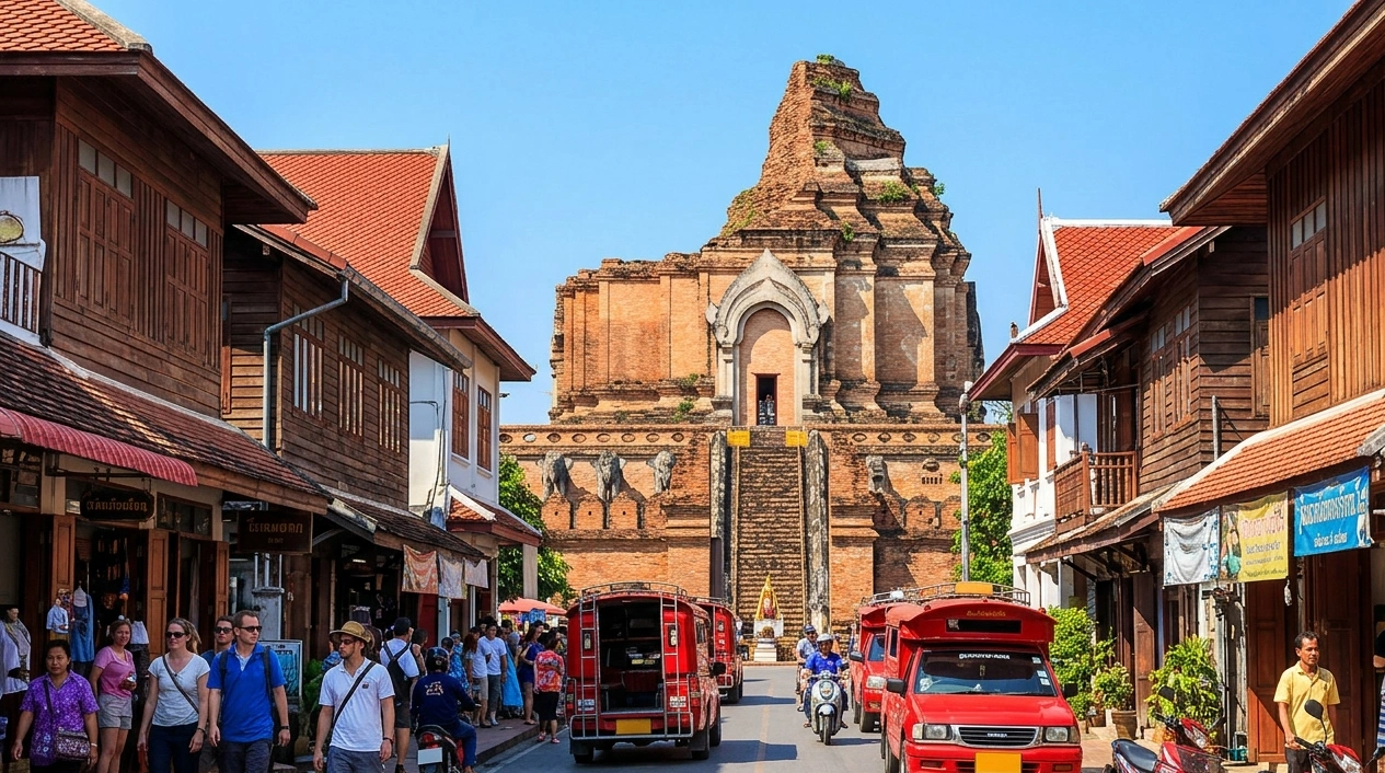 Chiang Mai Old City Tempat di Mana Waktu Berjalan Lebih Lambat